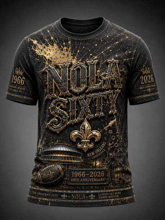 Men's New Orleans Saints Short Sleeves T-Shirt