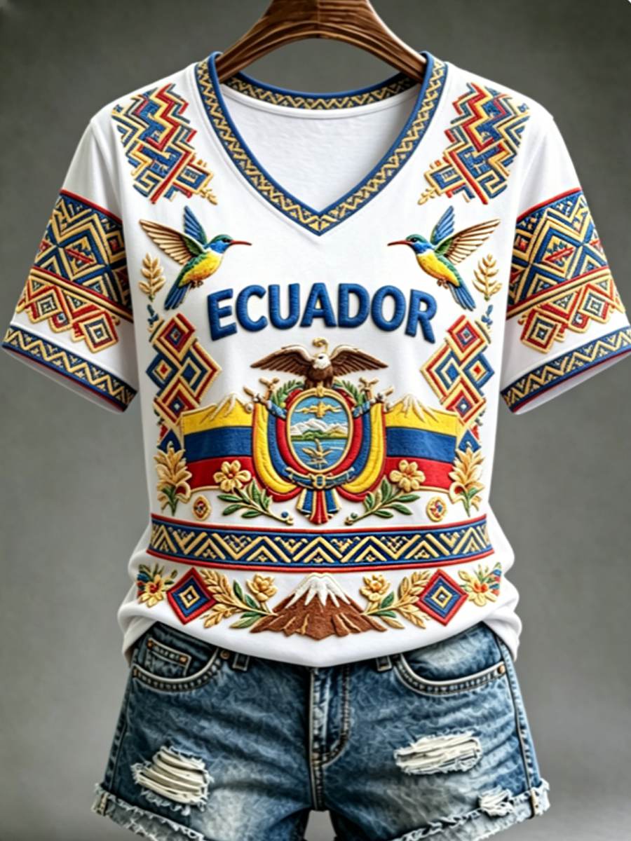 Women's short-sleeved T-shirt