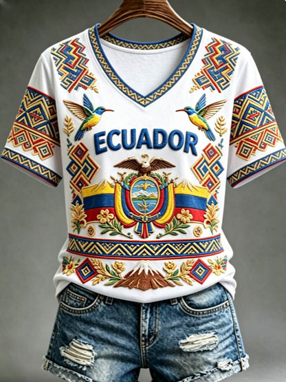 Women's short-sleeved T-shirt