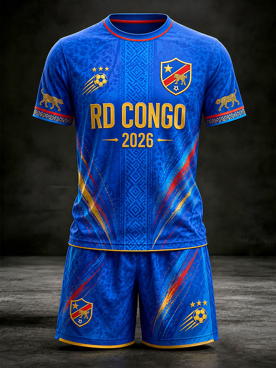 Men's 2026 Democratic Republic of Congo Football Suits