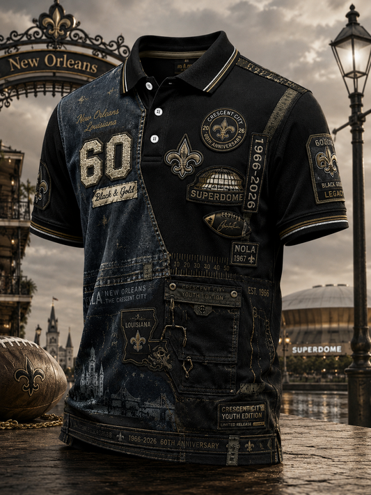 Men's New Orleans Saints Short Sleeve Shirt