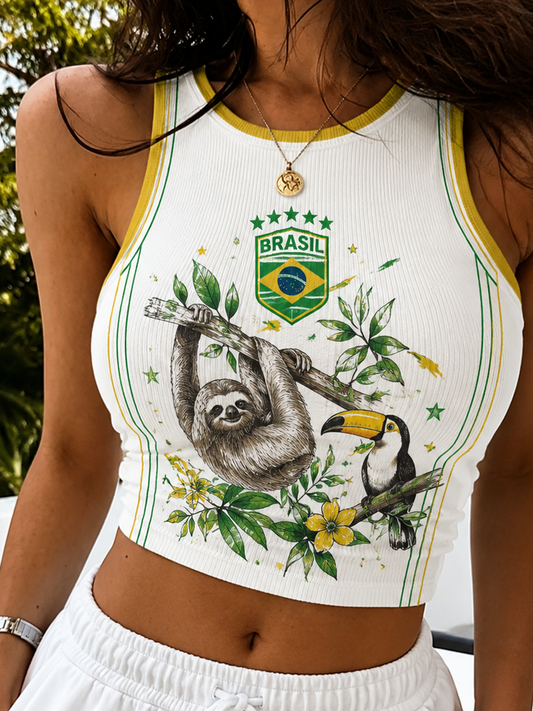 Women's RASIL Printed Casual Vest