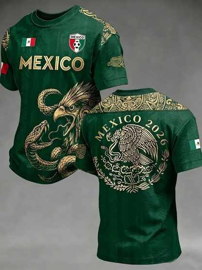 Men's Mexico Printed short sleeves t-shirt