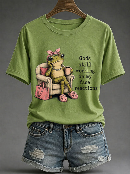 Women’s Funny Christian Print Casual T-Shirt