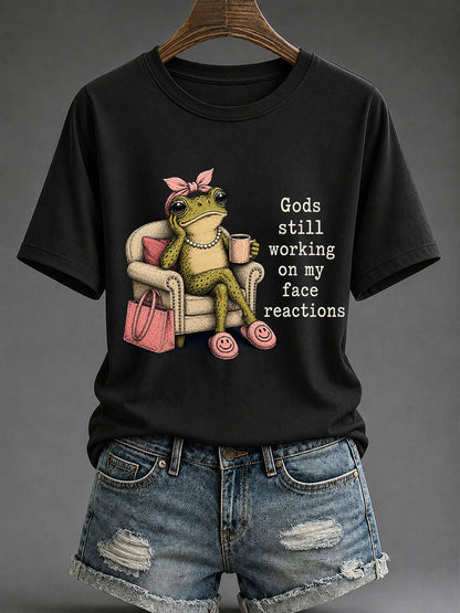 Women’s Funny Christian Print Casual T-Shirt