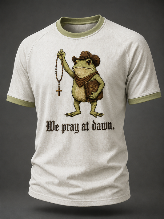 Men's We Pray At Dawn Short Sleeve T-shirt