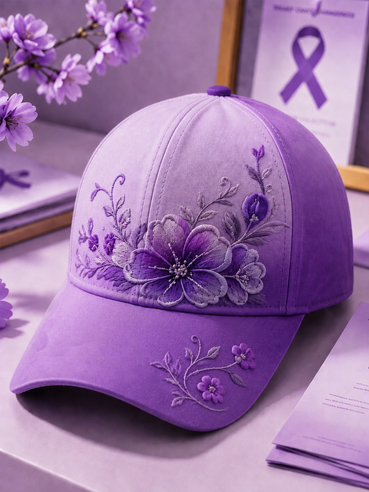 Unisex floral print Hat