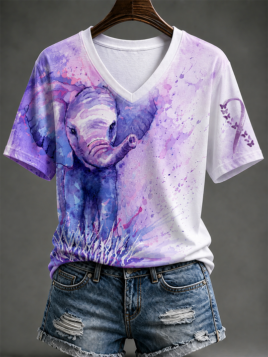 Women's Alzheimer's Disease Short-sleeved T-shirt