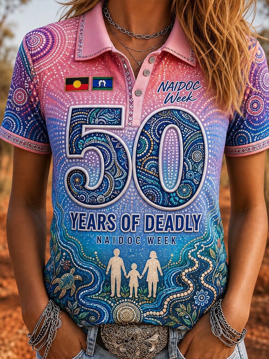 Women's Australia Naidoc Week Polo T-Shirt