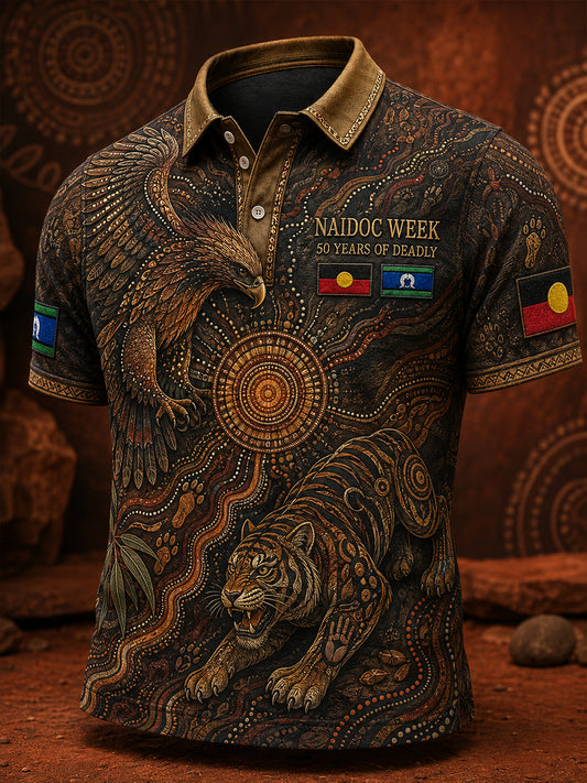 Men's Australia Naidoc Week Short Sleeve Shirt
