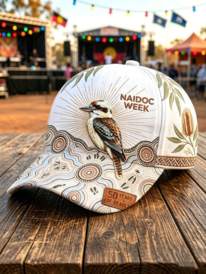 Unisex Vintage AU Aboriginal Culture Washed Hat