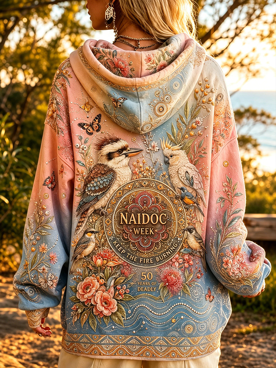 Women's Australia Naidoc Week Zip-Up Hoodie