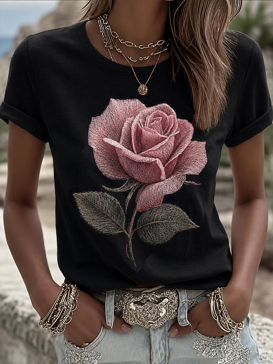 Women's Rose Of Tralee Short-sleeved T-shirt