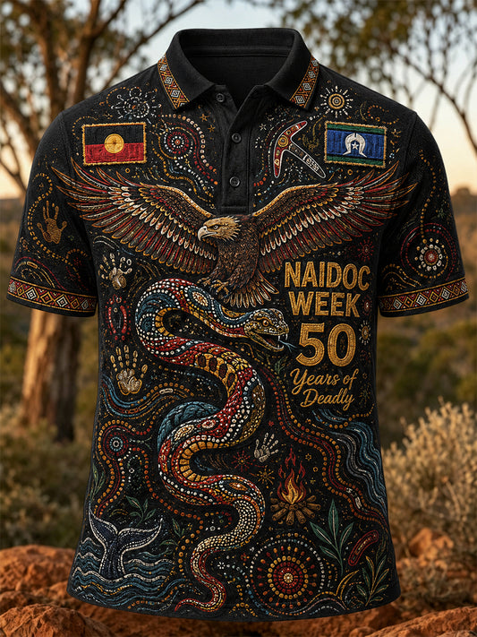 Men's Australian Naidoc Week Short Sleeves T-Shirt