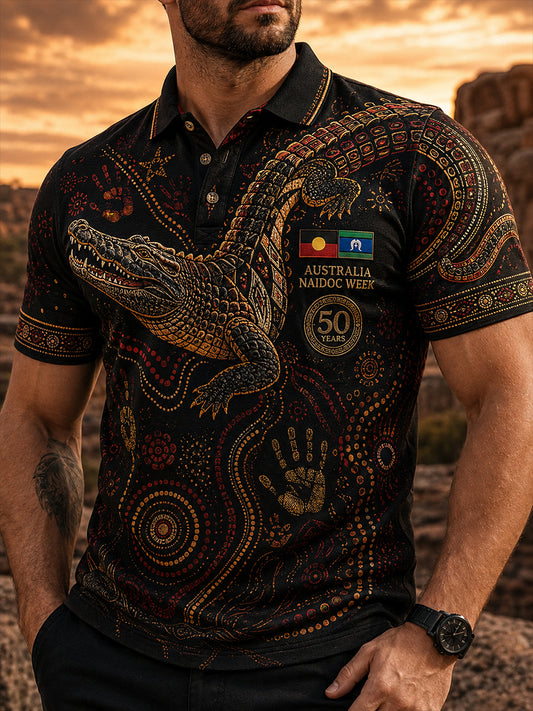 Men's Australian Naidoc Week Short Sleeves T-Shirt