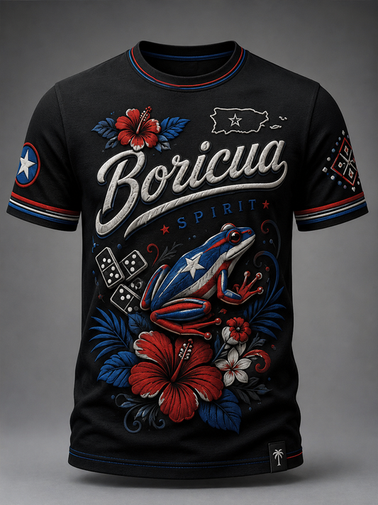 Men's Puerto Rico Printed short sleeves t-shirt
