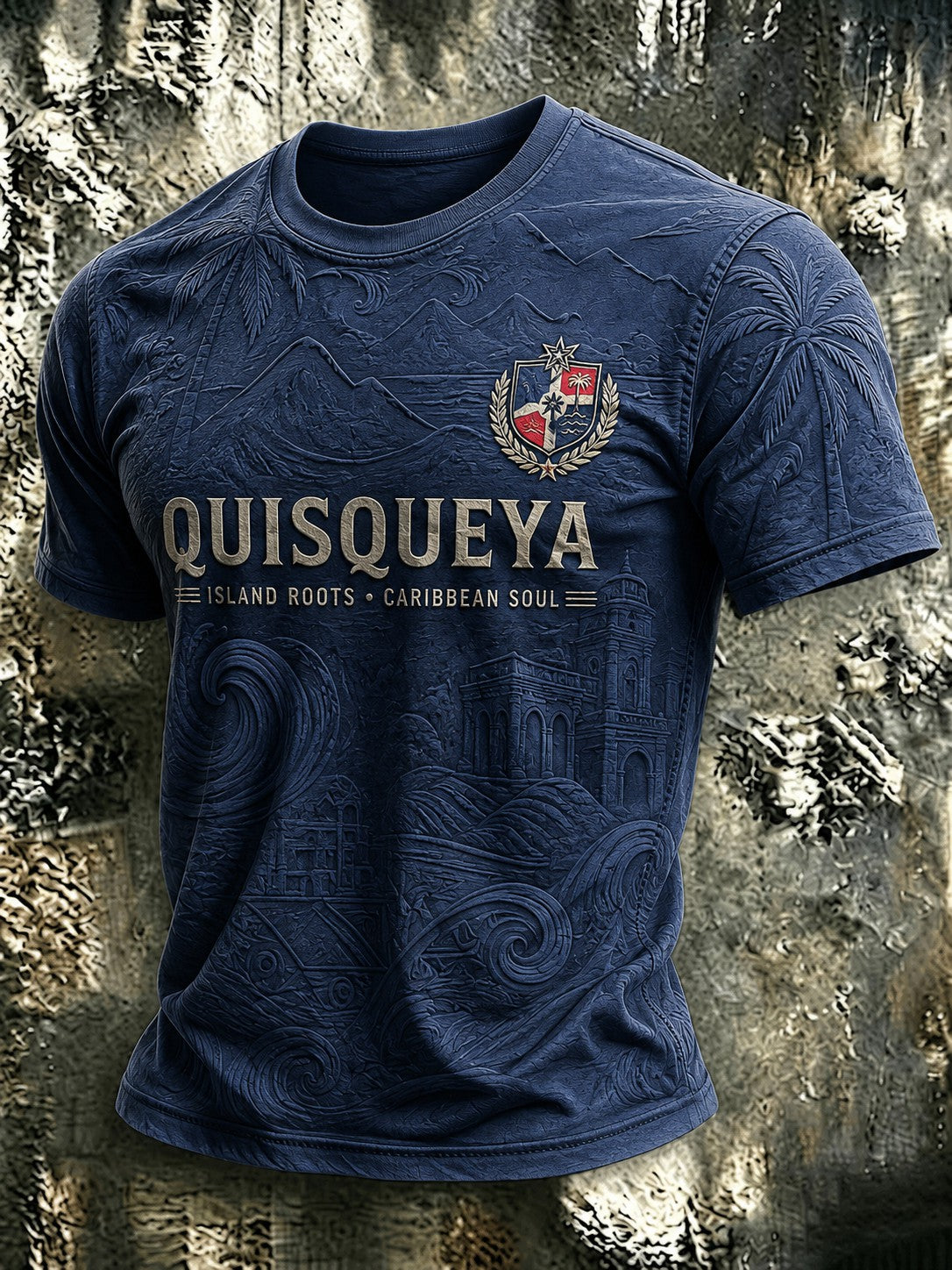 Men's Dominican Quisqueya Printed T-shirt