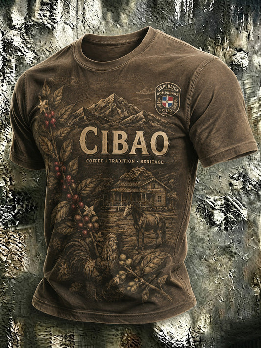 Men's Dominican Printed T-shirt