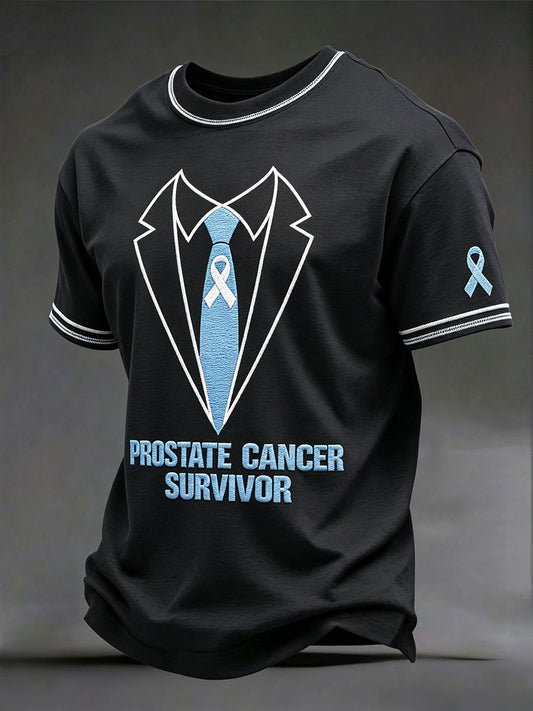Men's 'Prostate Cancer Survivor' T-shirts