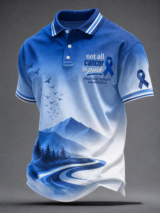 Men's 'Not All Cancer Is Pink Prostate Cancer Awareness' Tops
