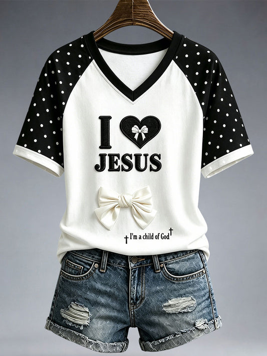 Women's I Love Jesus T-shirt