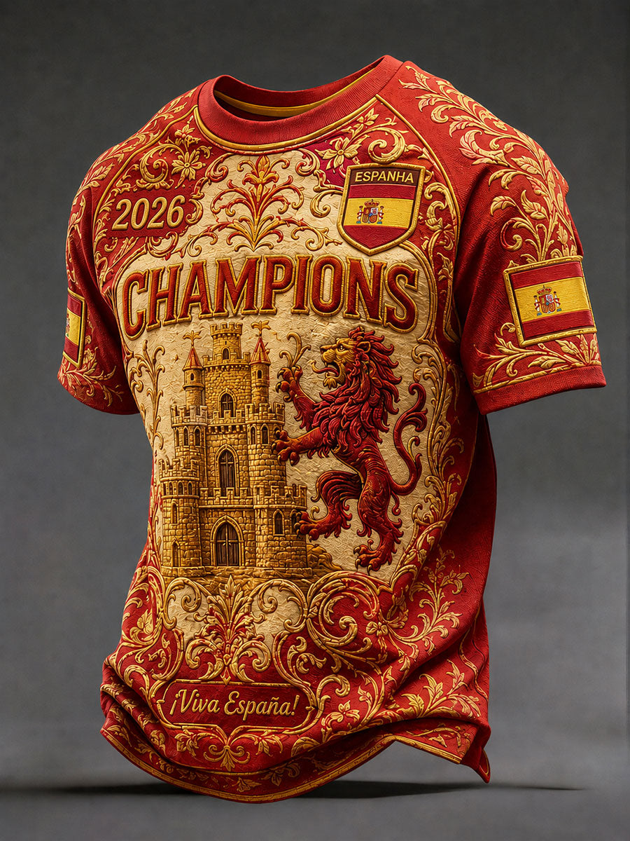 Men's Spain Champions T-shirts