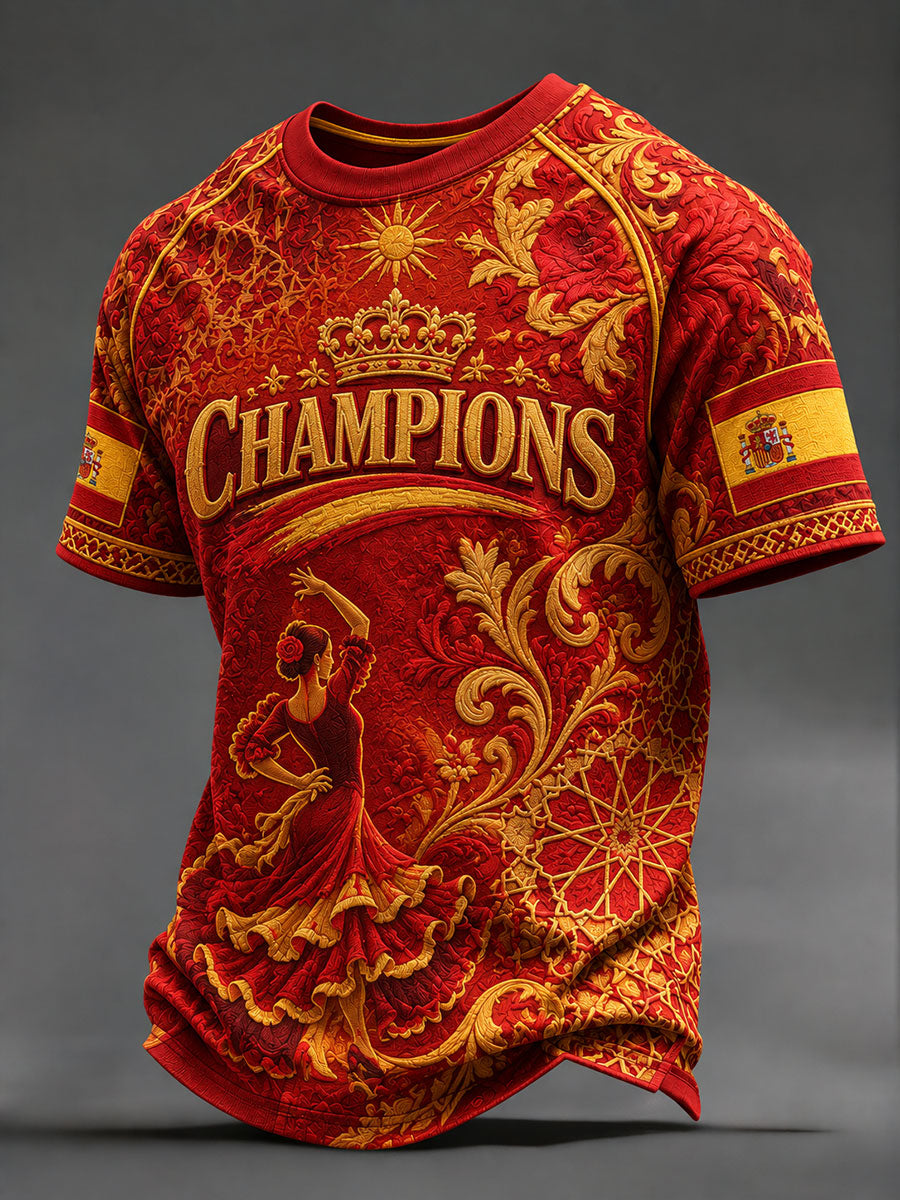 Men's Spain Champions T-shirts