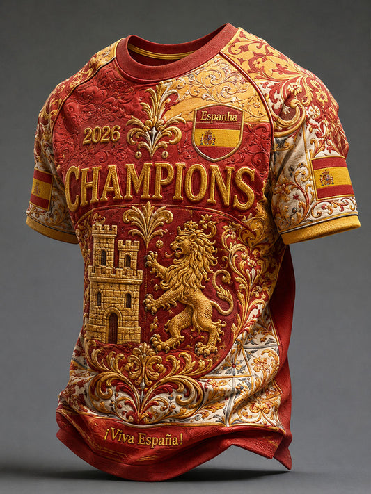 Men's Spain Champions T-shirts