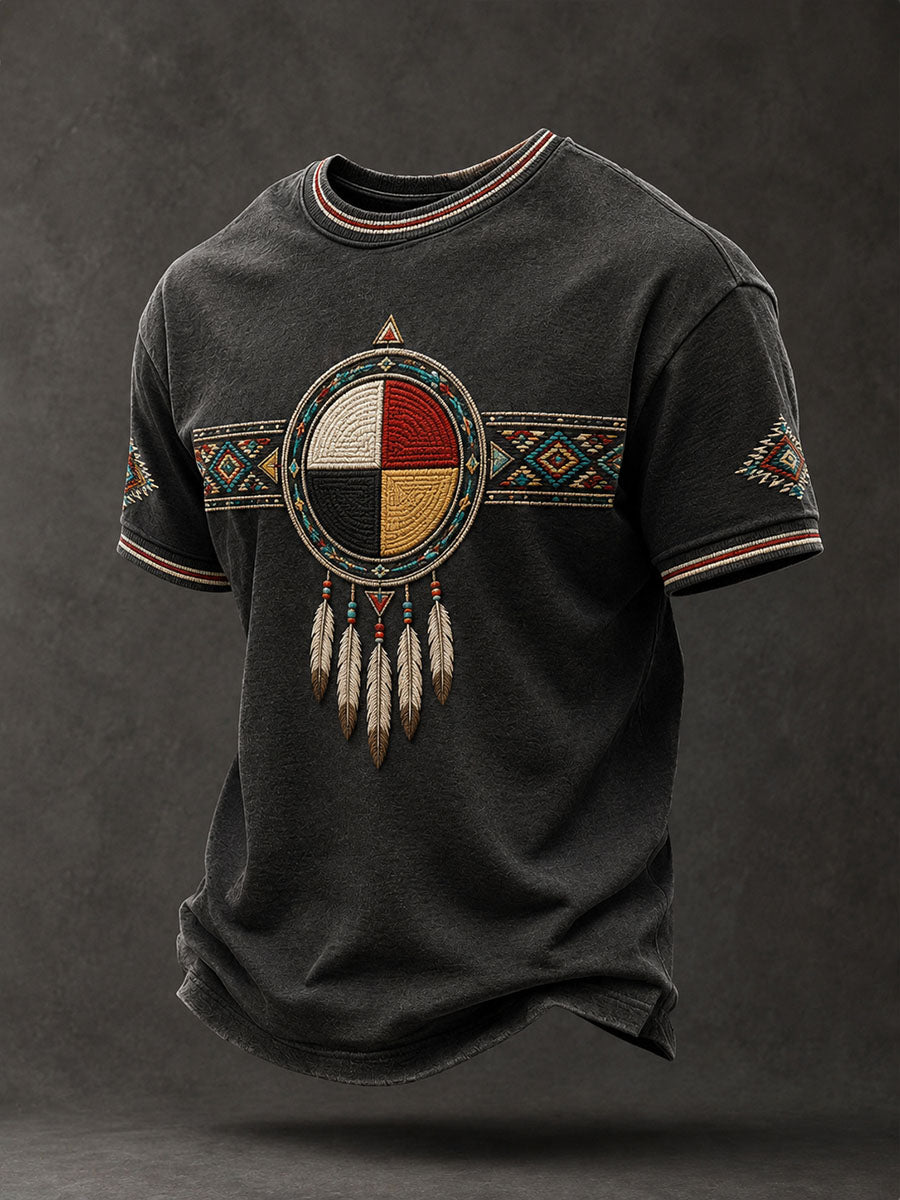 Men's Indigenous Art T-Shirt