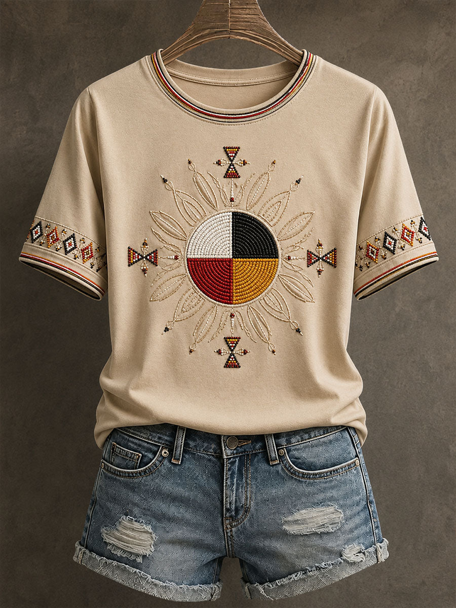 Women's Indigenous Art T-Shirt