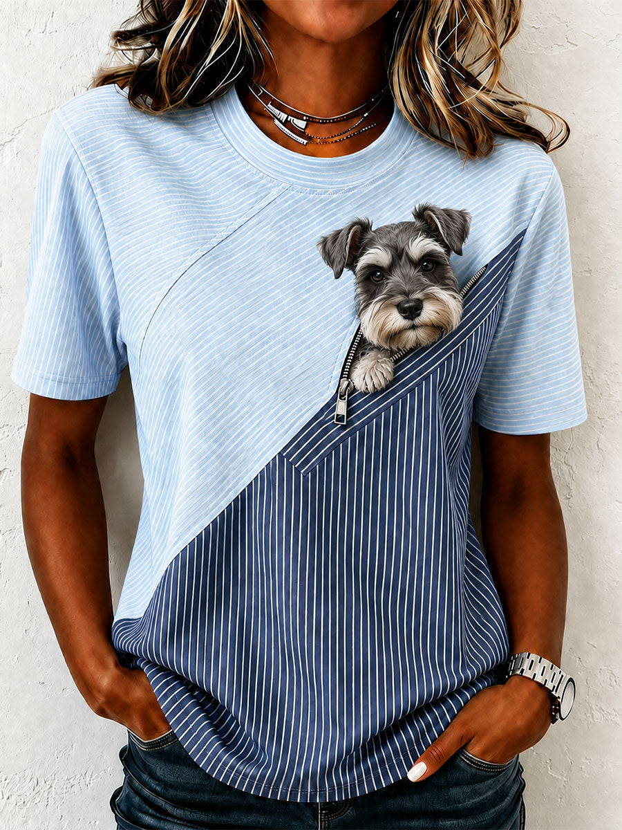 Women's Fun Schnauzer T-Shirt