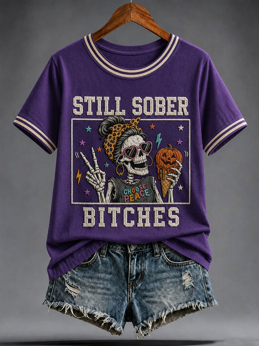 Women's Still Sober Bitches Short-sleeved T-shirt