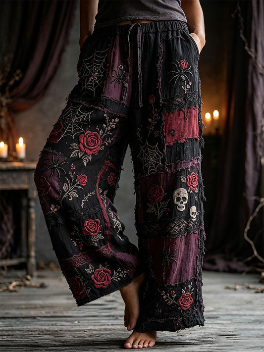 Women's Gothic-style Cotton-linen Pants