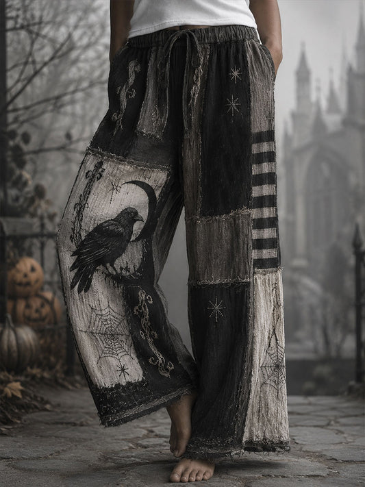 Women's Gothic-style Cotton-linen Pants