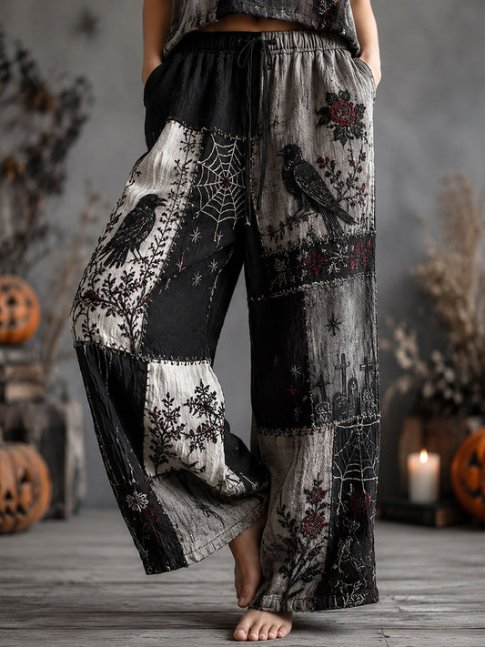 Women's Gothic-style Cotton-linen Pants