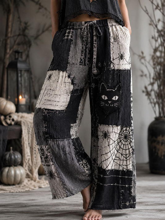 Women's Gothic-style Cotton-linen Pants