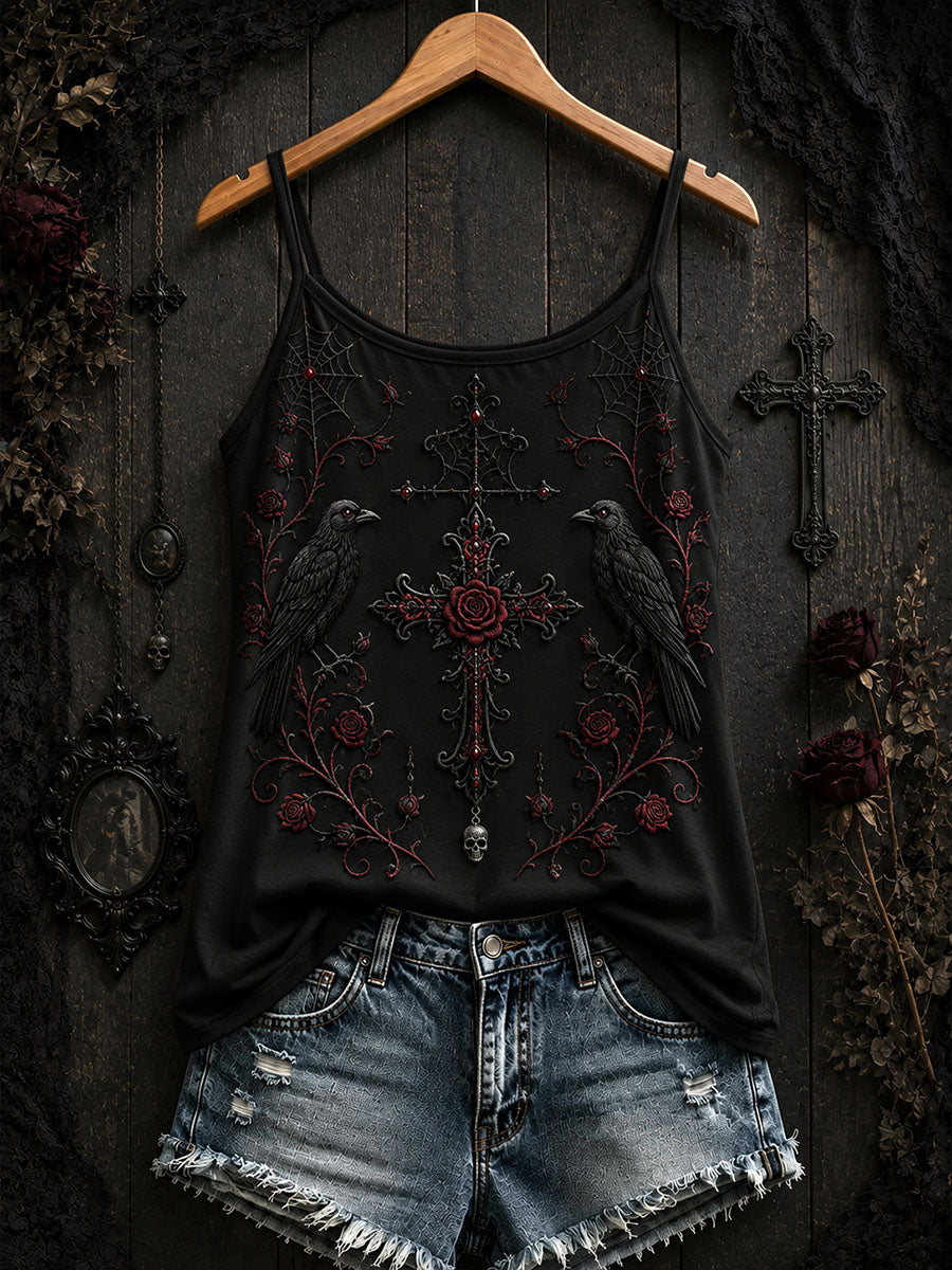 Women's Gothic Cross Tank Top