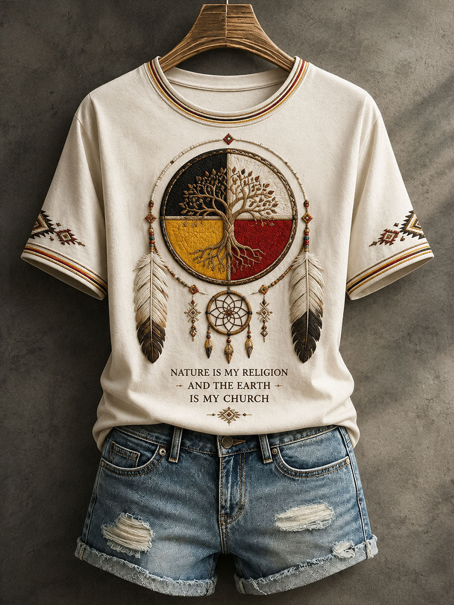 Women's Indigenous Art T-Shirt