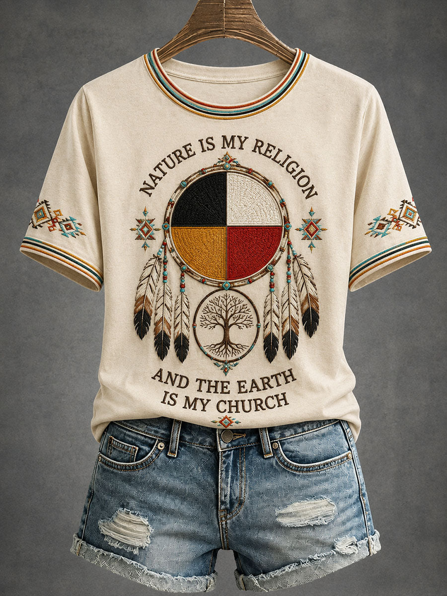 Women's Indigenous Art T-Shirt