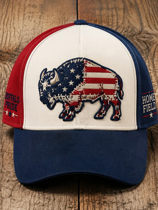 Unisex Football Lover Buffalo Print Hat