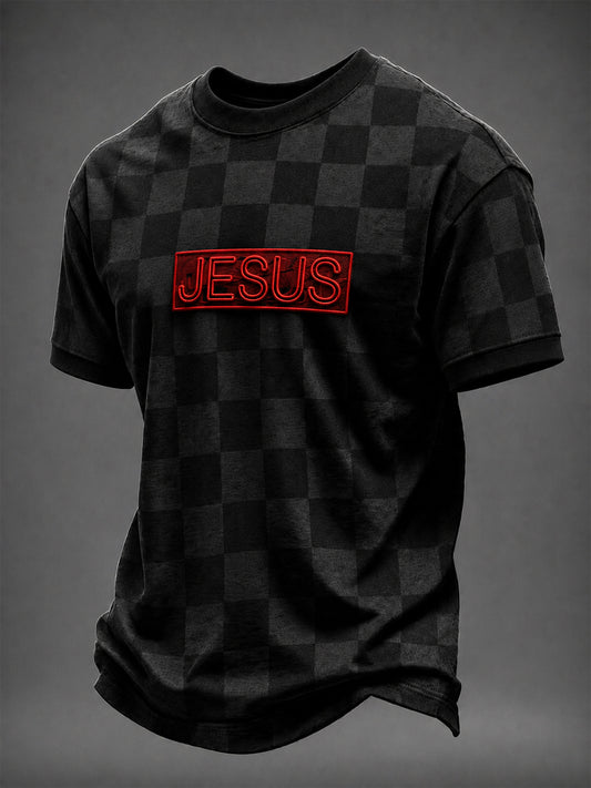 Men's JESUS Printed T-shirt