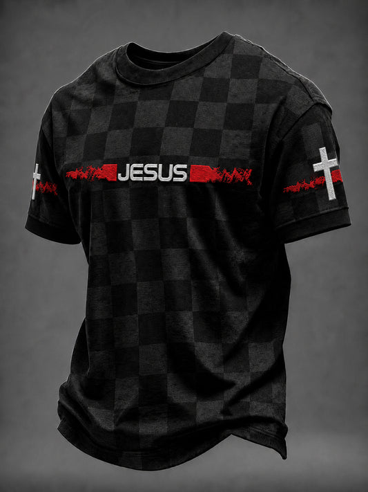 Men's JESUS Printed T-shirt