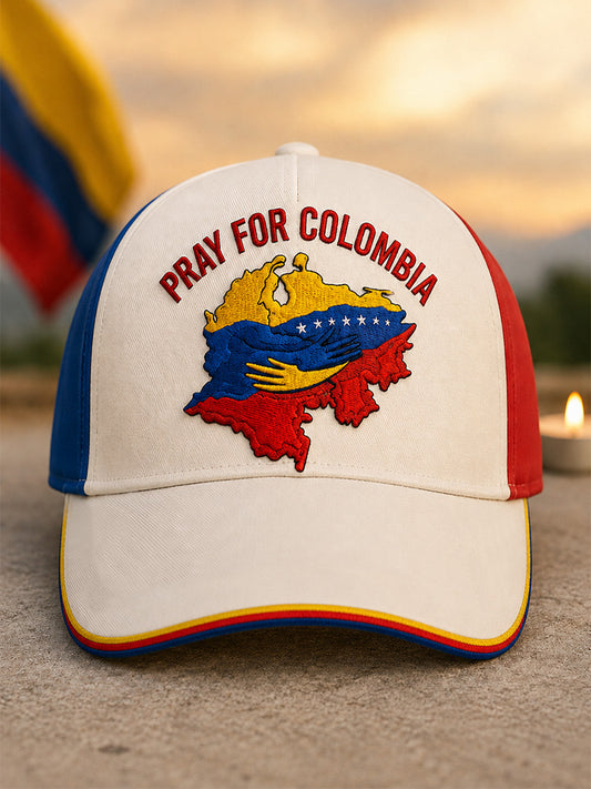 Unisex Colombia Strong Print Hat