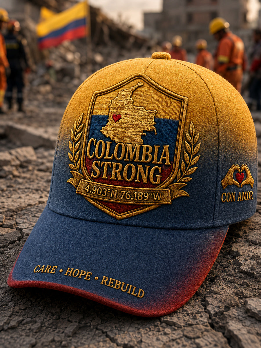 Unisex Colombia Strong Pray For Colombia Hat