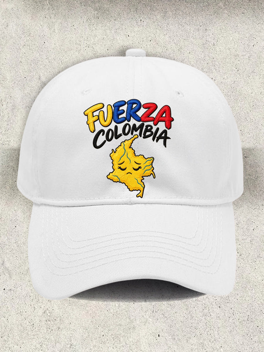 Unisex Western Colombia Earthquake Pray For Colombia Print Cap