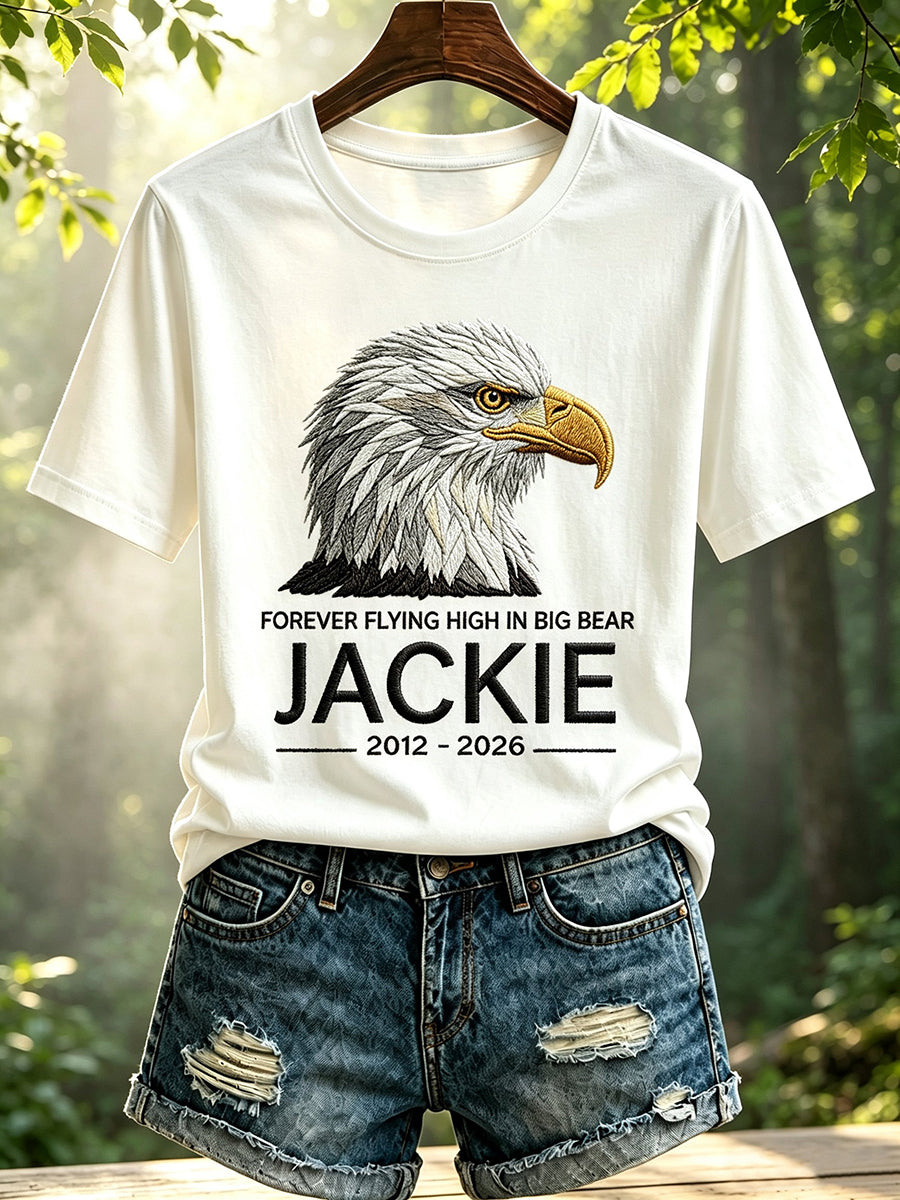 Women's Forever Over Big Bear Fly Free Jackie Print T-shirt