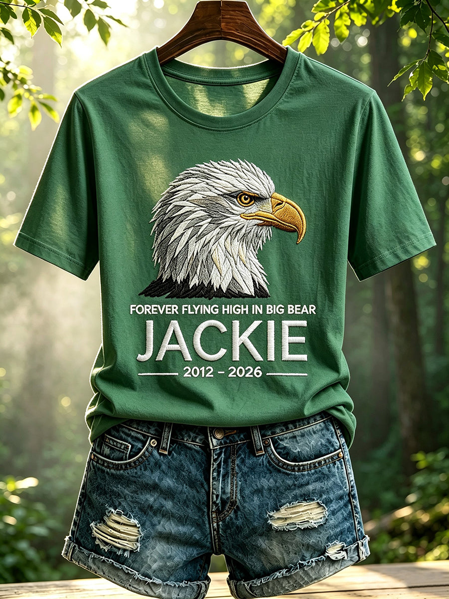 Women's Forever Over Big Bear Fly Free Jackie Print T-shirt