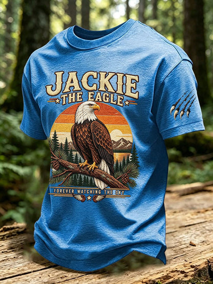 Men's Forever Over Big Bear Fly Free Jackie Print T-shirt