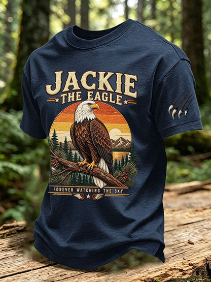 Men's Forever Over Big Bear Fly Free Jackie Print T-shirt
