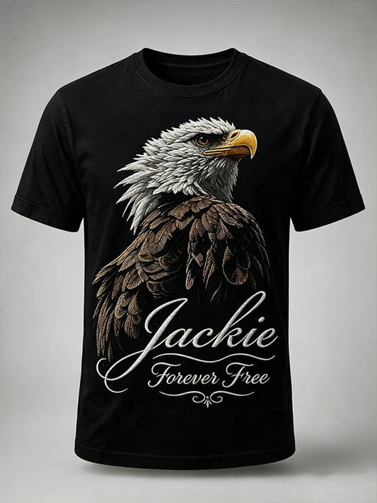 Men's Forever Over Big Bear Fly Free Jackie Print T-shirt